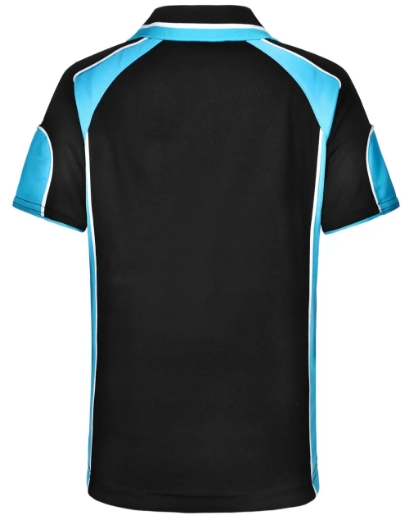 Picture of Winning Spirit, Kids Cooldry Contrast Polo w Panels